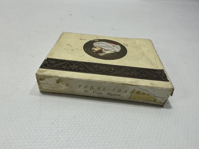 1950'LERDEN FATİH SULTAN MEHMET TEMALI SİGARA KUTUSU