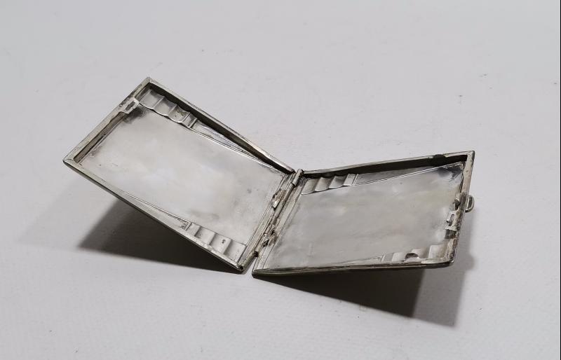 ANTİKA ALPAKA SİGARA TABAKASI