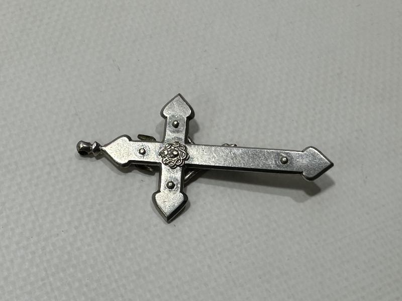 ANTİKA ÇARMIHA GERİLMİŞ HAZRETİ İSA CRUCIFIX HAÇ KOLYE UCU