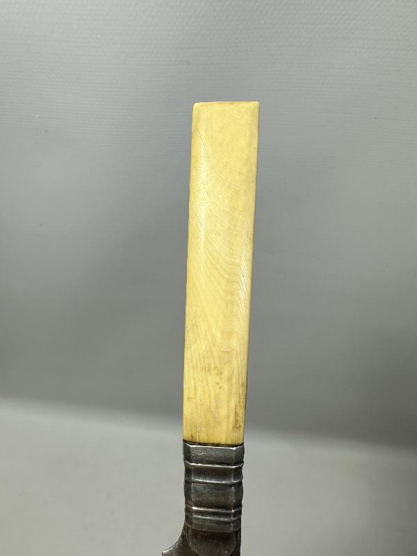 ANTİKA FİL DİŞİ SAPLI GÜMÜŞ MEYVE BIÇAĞI