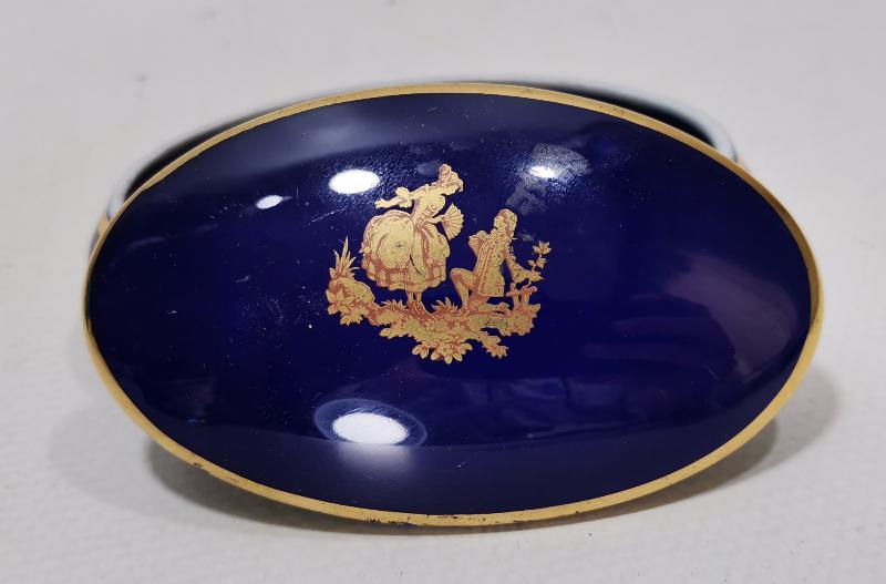 ANTİKA LİMOGES PORSELEN KUTU