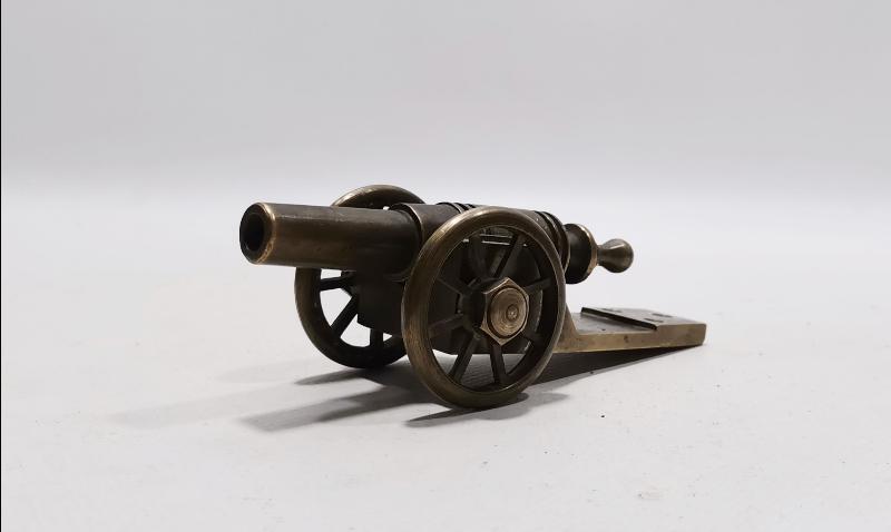 ANTİKA TOP ARABASI MASA ÜSTÜ OBJESİ 