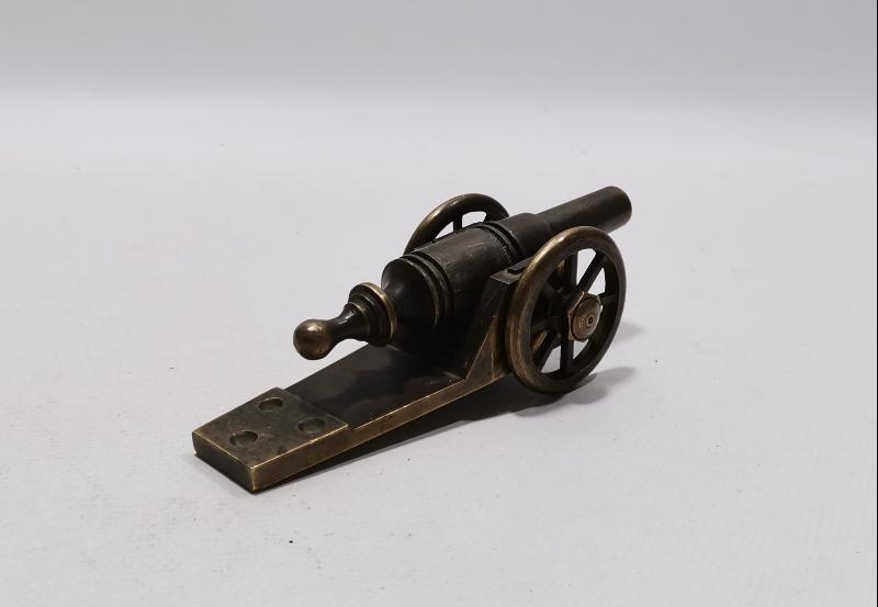 ANTİKA TOP ARABASI MASA ÜSTÜ OBJESİ 