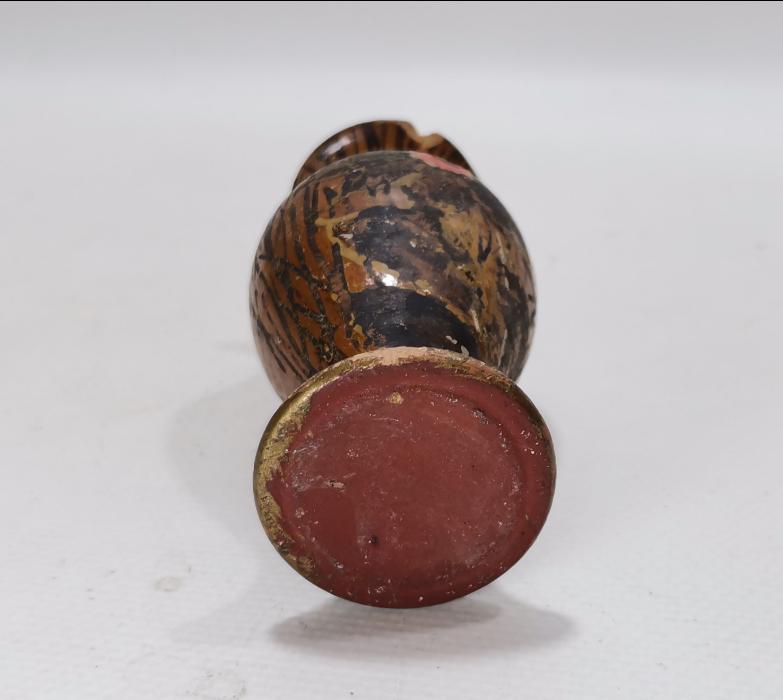 ANTİKA YUNAN İŞİ MİNİ SERAMİK VAZO