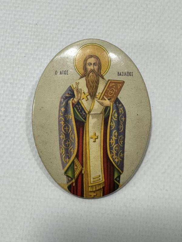AZİZ BASILEIOS TEMALI İKONA
