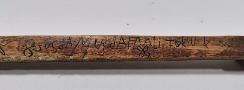 BURSA İŞİ ÜZERİ FUL İŞLEMELİ VE YAZILI HÖREKE