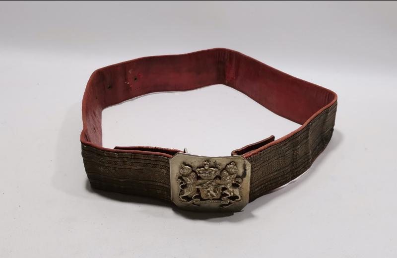 ÇANAKKALE SAVAŞI DÖNEMİ ÇOK NADİR İNGİLİZ SUBAY KEMERİ