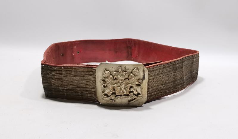 ÇANAKKALE SAVAŞI DÖNEMİ ÇOK NADİR İNGİLİZ SUBAY KEMERİ