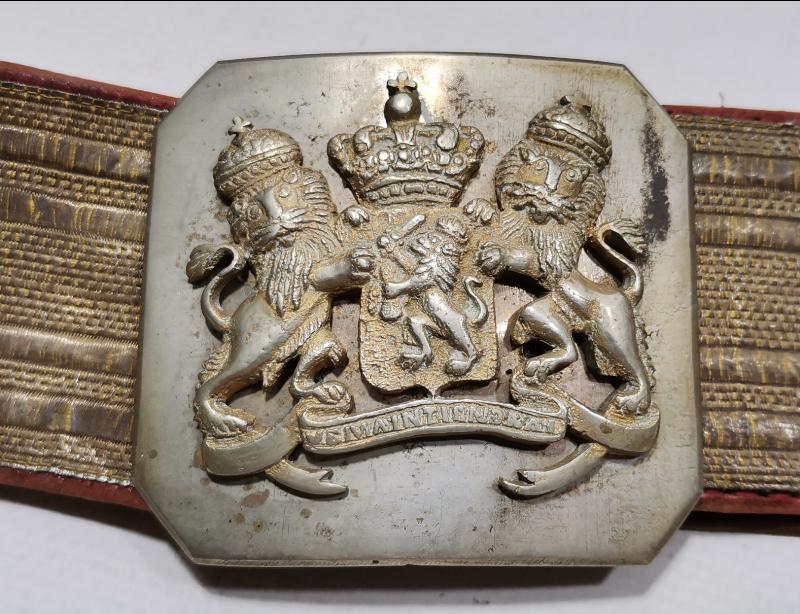 ÇANAKKALE SAVAŞI DÖNEMİ ÇOK NADİR İNGİLİZ SUBAY KEMERİ