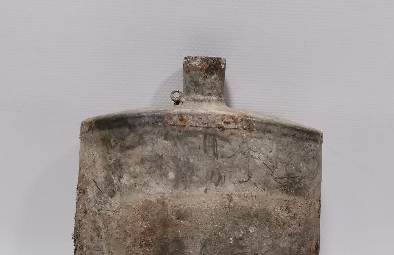 ÇANAKKALE SAVAŞI DÖNEMİ EMAYE ASKER MATARASI 