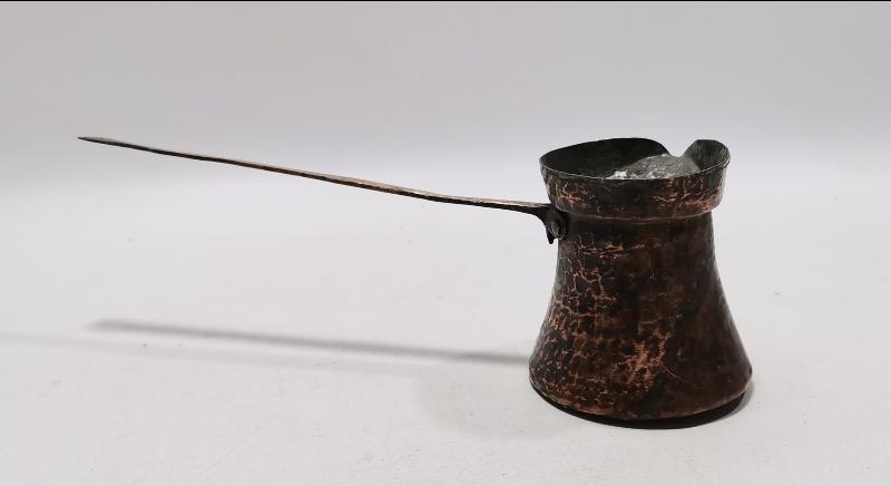 KAHVE KÜLTÜRÜ: OSMANLICA DAMGALI CEZVE