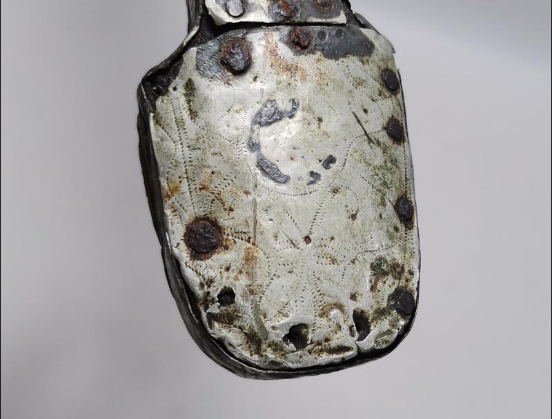 OSMANLI DÖNEMİ ALPAKA SAPLI ÇERKES KAMASI