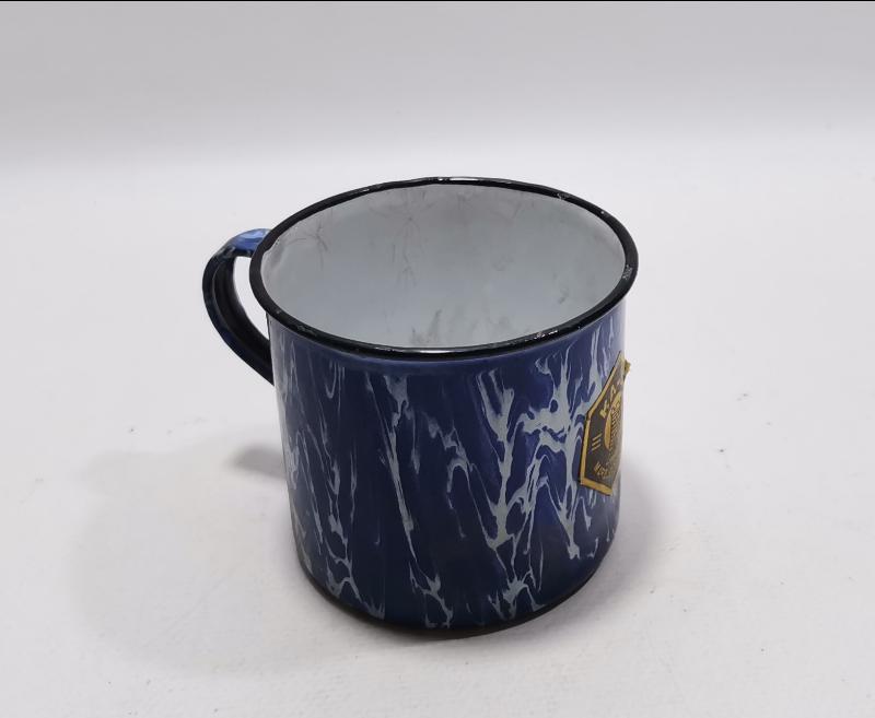 OSMANLI DÖNEMİ KALE MARKA EMAYE SU BARDAĞI