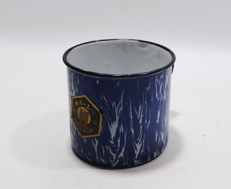 OSMANLI DÖNEMİ KALE MARKA EMAYE SU BARDAĞI