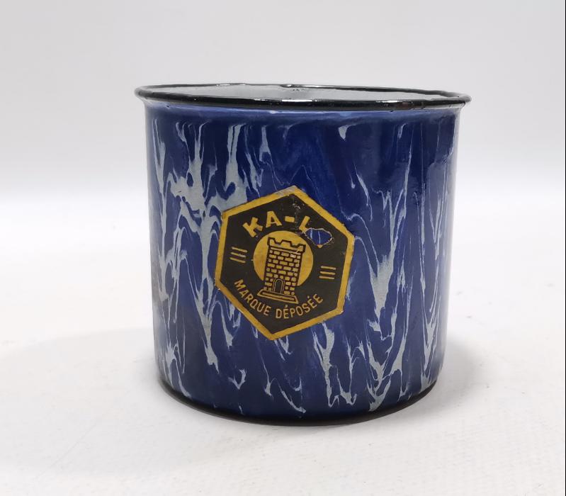 OSMANLI DÖNEMİ KALE MARKA EMAYE SU BARDAĞI