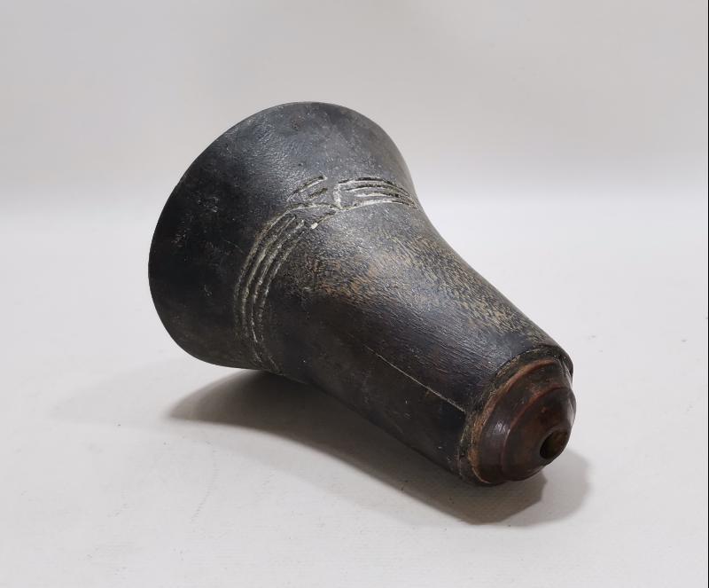 OSMANLI DÖNEMİ NADİR FORMDA AHŞAP BARUTLUK