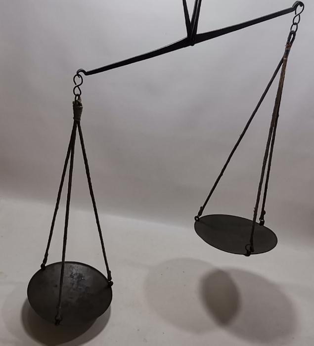 OSMANLI DÖNEMİ SÜLEYMANİYE İŞİ NADİR BRONZ TERAZİ