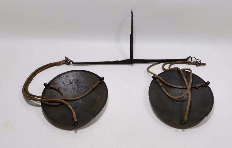 OSMANLI DÖNEMİ SÜLEYMANİYE İŞİ NADİR BRONZ TERAZİ