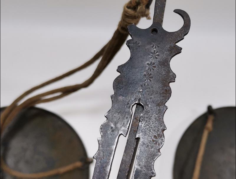 OSMANLI DÖNEMİ SÜLEYMANİYE İŞİ NADİR BRONZ TERAZİ