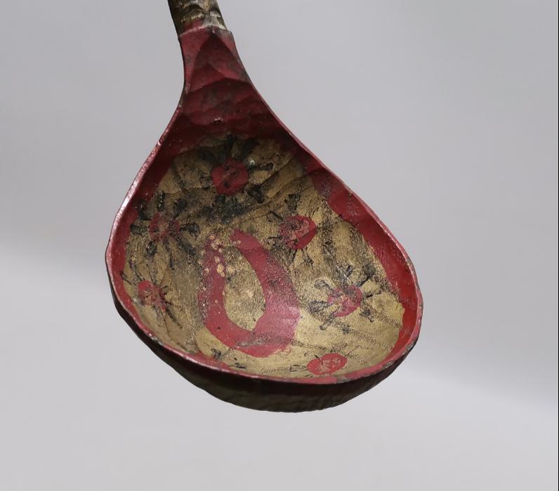 OSMANLI DÖNEMİ TEKKE İŞİ AHŞAP ŞİFA KAŞIĞI