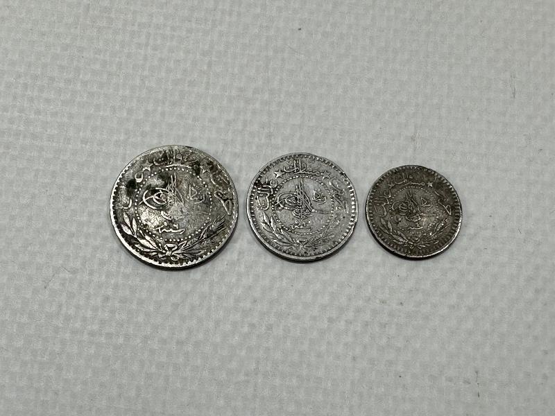SULTAN MEHMED REŞAD DÖNEMİ 20-10-5 PARA LOTU