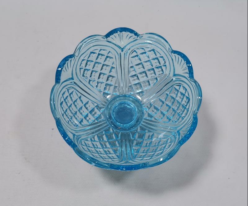 ANTİKA MAVİ CAM ŞEKERLİK