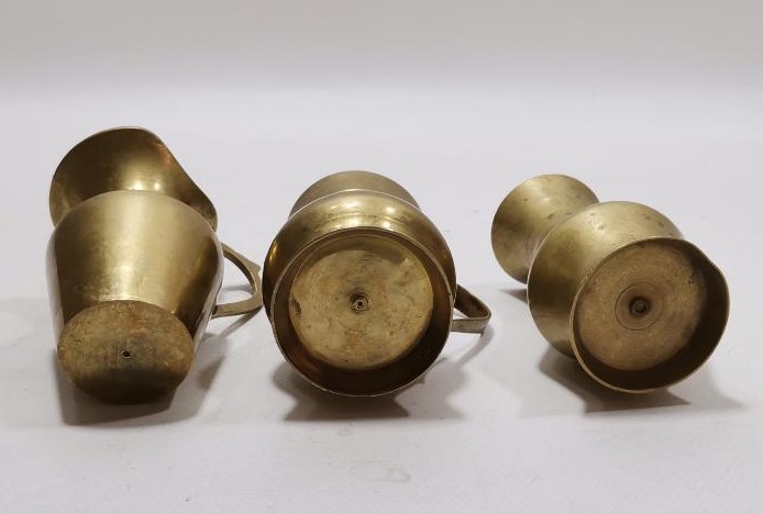 AVRUPA YAPIMI ANTİKA PİRİNÇ KARAF SETİ