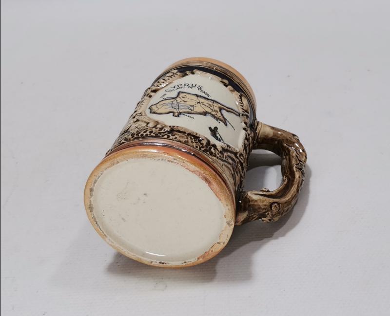 KIBRIS GÖRSELLİ SERAMİK BİRA TANKARTI