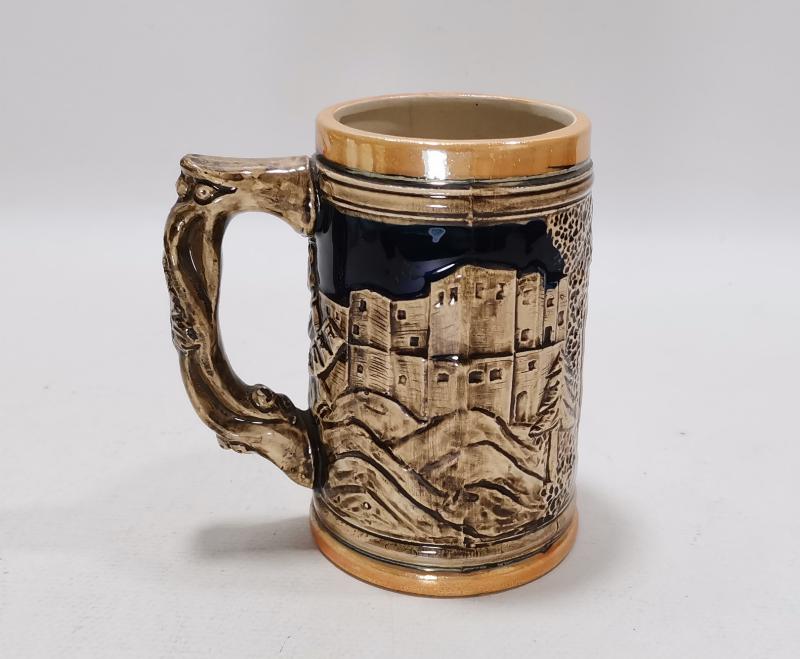 KIBRIS GÖRSELLİ SERAMİK BİRA TANKARTI