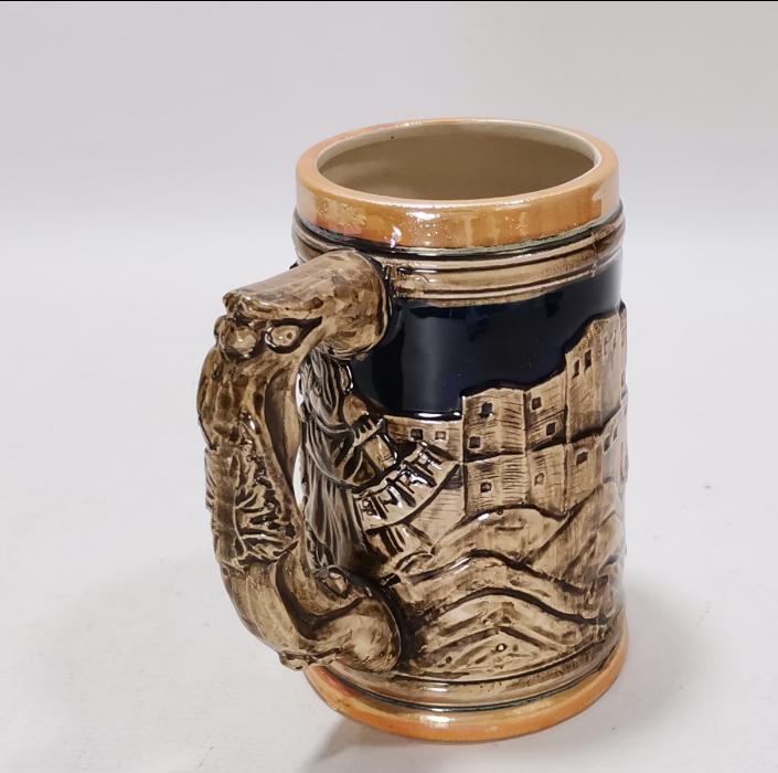 KIBRIS GÖRSELLİ SERAMİK BİRA TANKARTI