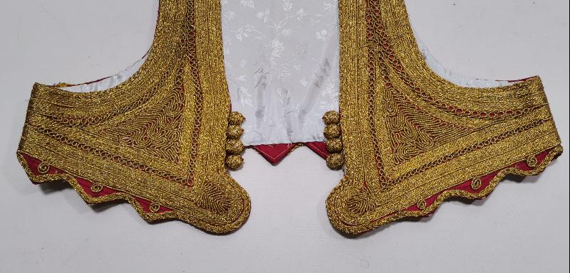 OSMANLI DÖNEMİ ALTIN SIRMA İŞLEMELİ GELİN CEPKENİ
