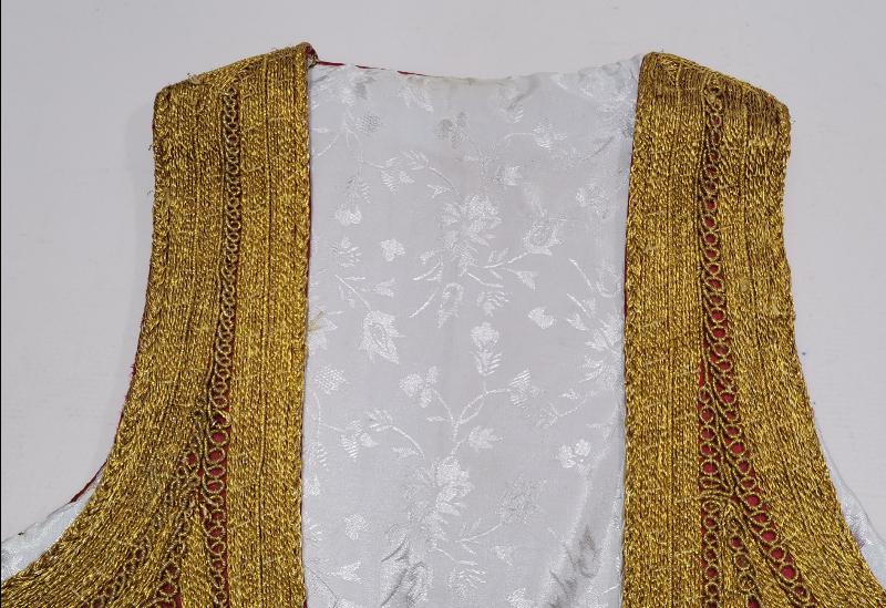 OSMANLI DÖNEMİ ALTIN SIRMA İŞLEMELİ GELİN CEPKENİ