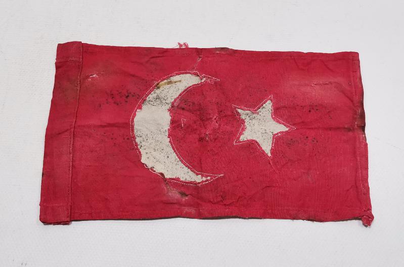 OSMANLI DÖNEMİ EL DİKİMİ BAYRAK