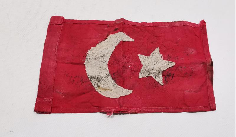 OSMANLI DÖNEMİ EL DİKİMİ BAYRAK