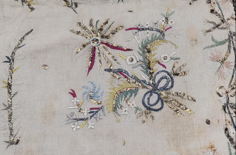 OSMANLI DÖNEMİ EL İŞLEME SEHPA ÖRTÜSÜ