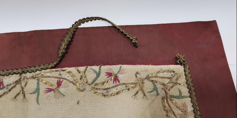 OSMANLI DÖNEMİ EL İŞLEME SEHPA ÖRTÜSÜ