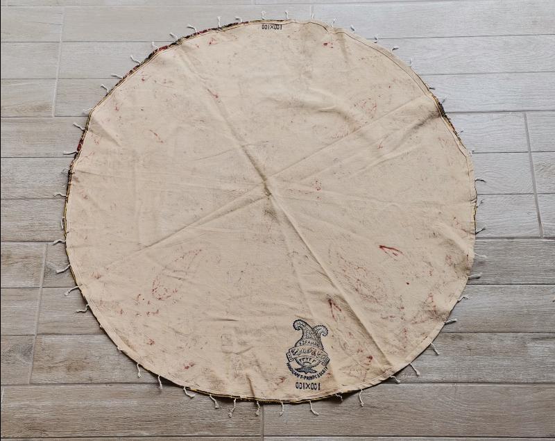 OSMANLI DÖNEMİ İRAN İSFAHAN İŞİ HARİKA MASA ÖRTÜSÜ