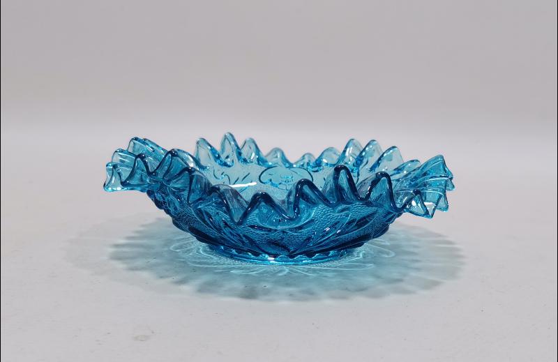 OSMANLI DÖNEMİ MAVİ CAM LOKUMLUK