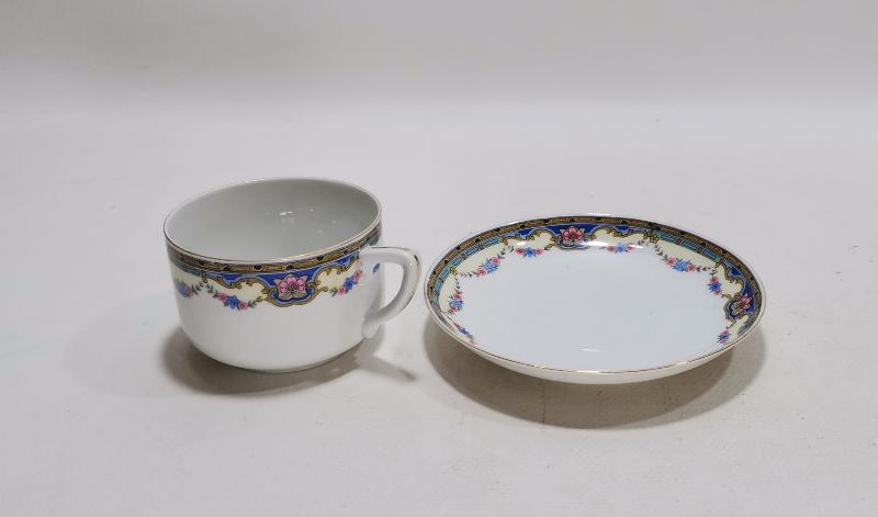 OSMANLI DÖNEMİ NADİR JOSEF GREIF STAMBUL DAMGALI PORSELEN FİNCAN