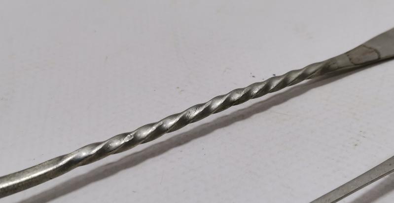 TIP TARİHİ: 2 ADET ALPAKA İLAÇ KAŞIĞI