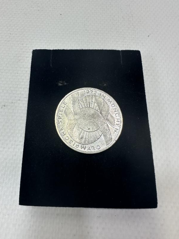 thumb1972 MÜNİH OLİMPİYATLARI HATIRA PARA GÜMÜŞ 10 MARK