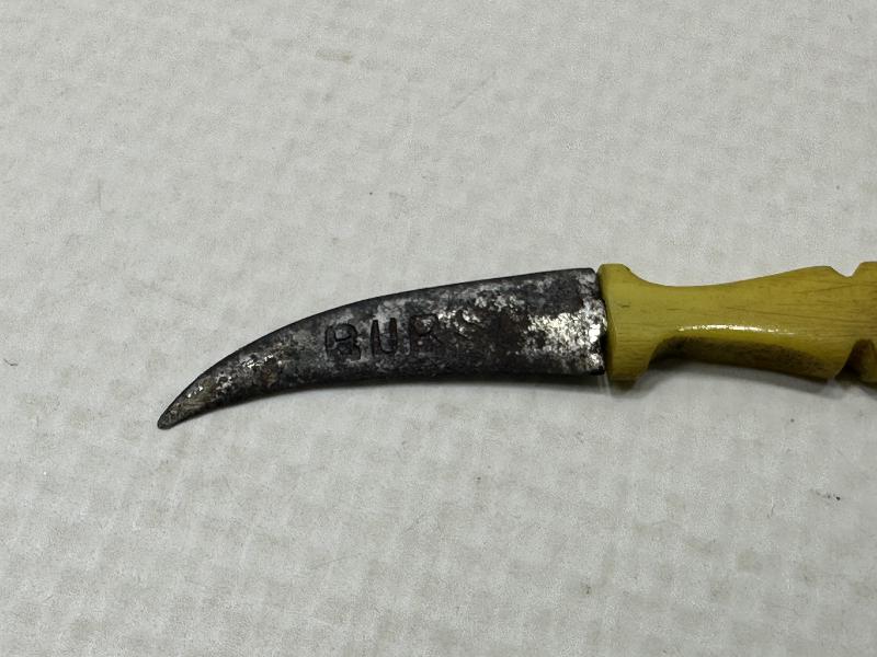 ANTİKA BURSA İŞİ ÇOK NADİR KATALİN SAPLI MİNİ HANÇER 