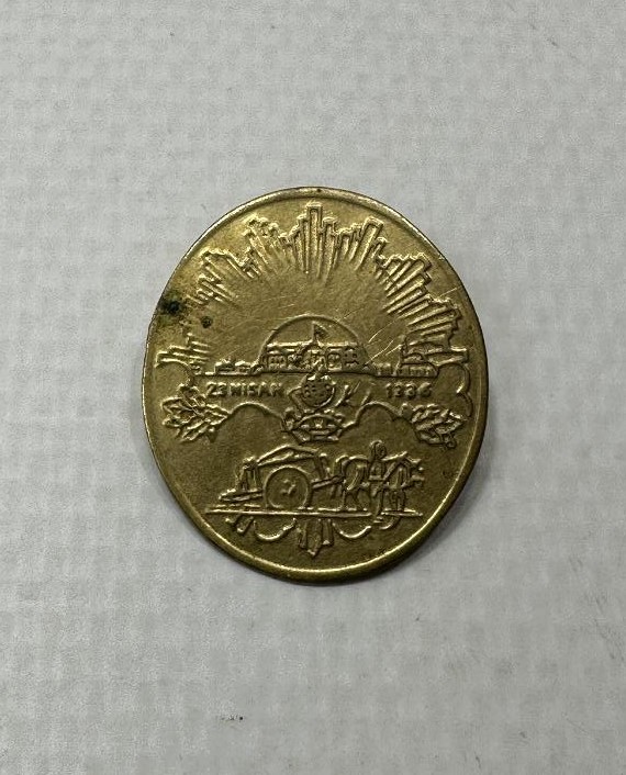 ANTİKA ÇOK NADİR İSTİKLAL MADALYASI ROZETİ 