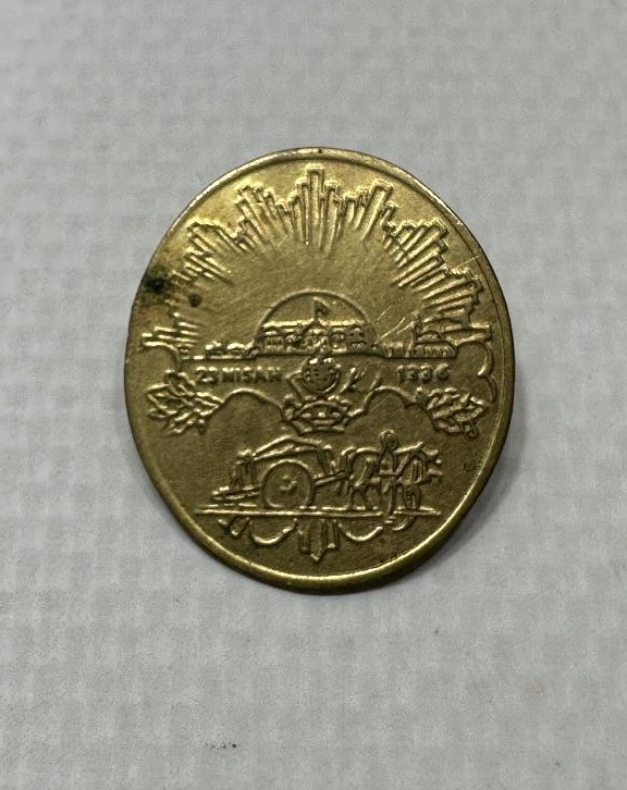 ANTİKA ÇOK NADİR İSTİKLAL MADALYASI ROZETİ 