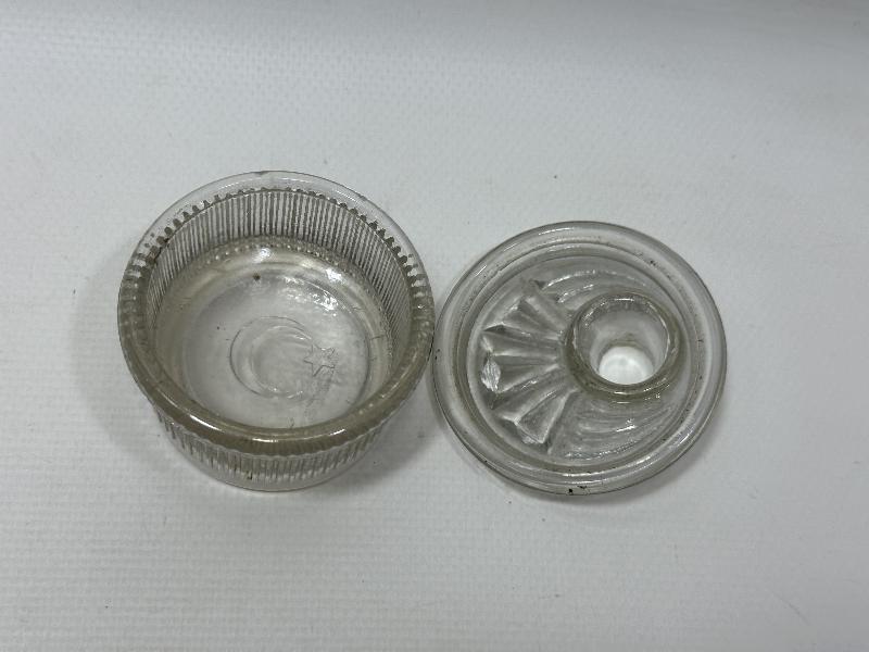 OSMANLI DÖNEMİ AY YILDIZLI KRİSTAL HOKKA