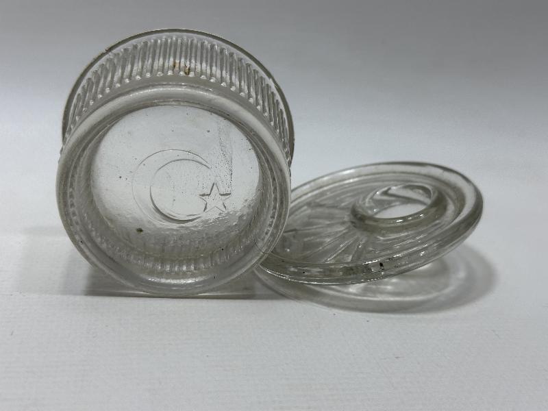 OSMANLI DÖNEMİ AY YILDIZLI KRİSTAL HOKKA