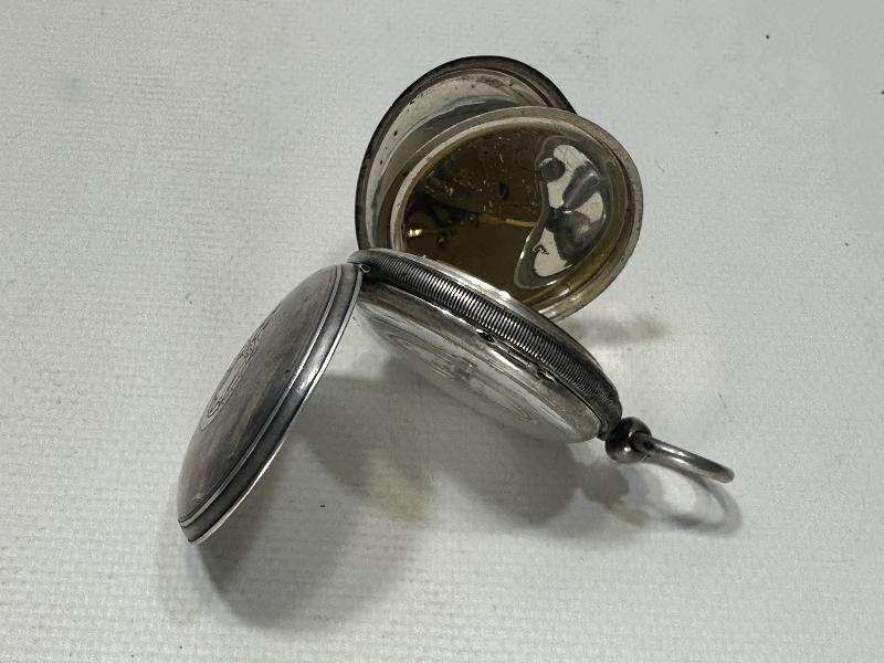 OSMANLI DÖNEMİ YARIM PRİOR GÜMÜŞ KASA CEP SAATİ 