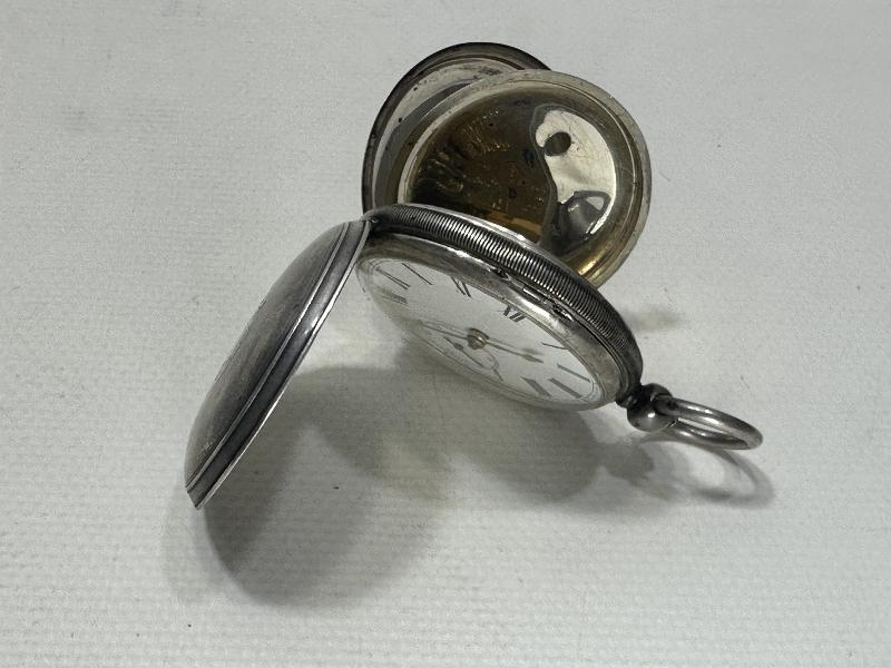 OSMANLI DÖNEMİ YARIM PRİOR GÜMÜŞ KASA CEP SAATİ 