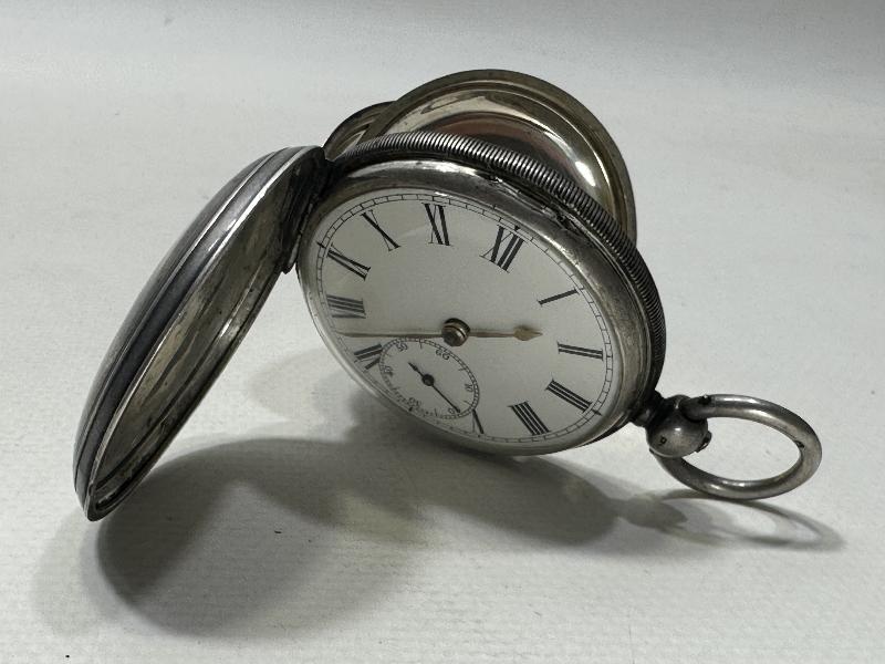 OSMANLI DÖNEMİ YARIM PRİOR GÜMÜŞ KASA CEP SAATİ 