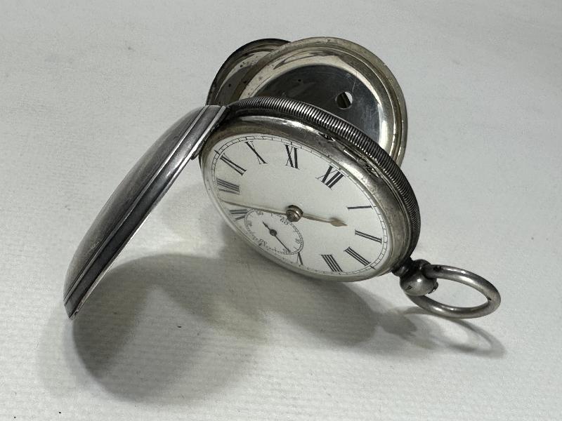 OSMANLI DÖNEMİ YARIM PRİOR GÜMÜŞ KASA CEP SAATİ 